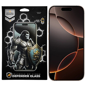 Película para iPhone 16 Pro - Defender Glass Preta - Gshield