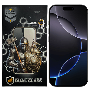 Película para iPhone 16 Pro Max - Dual Glass Preta - Gshield