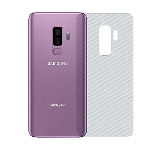 Película Traseira de Fibra de Carbono Transparente para Samsung Galaxy S9 Plus - Gshield