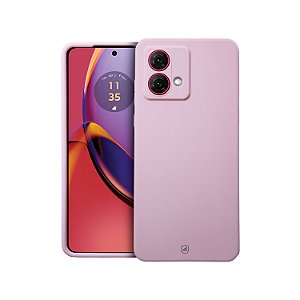 Capa para Motorola Moto G84 - Silicon Veloz - Rosa - Gshield