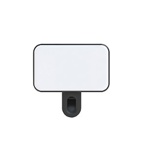 Luz de Selfie Recarregável Clip-On LED RGB com Modos Ajustáveis de Iluminação - Armor - Gshield