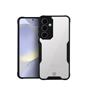 Capa para Samsung Galaxy S24 FE - Dual Shock Sense Preta - Gshield