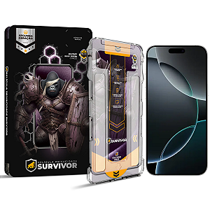Película para iPhone 16 Pro Max - Privacidade com Aplicador - Survivor - Gshield