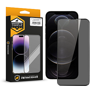 Película para iPhone 12 Pro Max - Defender Pro Privacidade - Preta - Gshield