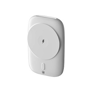Carregador Portátil 2 em 1 Wireless Magsafe 10.000 mAh - Branco - Survivor - Gshield