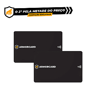 Cartão de Visita Digital - ArmorCard - Gshield - O 2º PELA METADE DO PREÇO