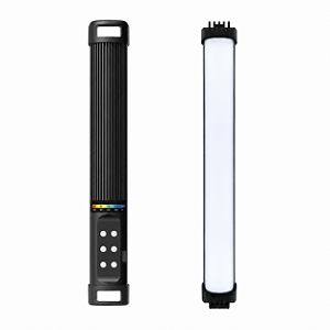 Bastão de LED RGB Portátil com Suporte Magnético Integrado, Cor Ajustável 2700k - 7500k, Bateria 2000mAh, CRI 95+ para Fotos e Vídeos - Armor - Gshield