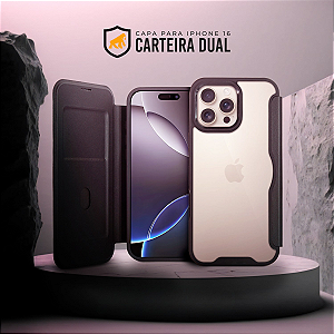 Capa para iPhone - Carteira Dual - Gshield
