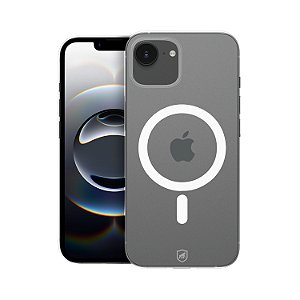 Capa para iPhone 16E - Crystal Slim Magsafe - NÃO AMARELA - Transparente - Gshield
