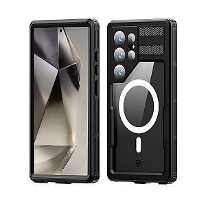 Capa à Prova d'água Nautical MagSafepara Samsung Galaxy S25 Ultra - Transparente - Gshield