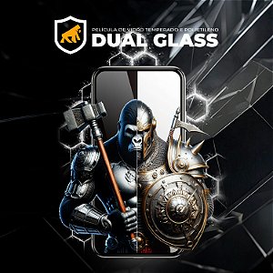 Película para Samsung - Dual Glass Preta - Gshield