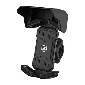 Suporte para Moto, Bicicleta, Bike - Anti-Vibração, À Prova de Choque, Ajuste 360°, Solar Cover, Compatível com Smartphones 4.7” a 7” - Survivor - Gshield
