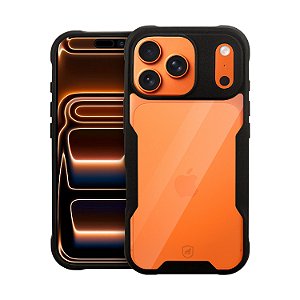 Capa para iPhone 17 Pro Max - Dual Shock Sense Preta - Gshield
