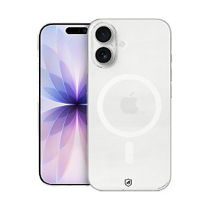 Capa para iPhone 17 - Crystal Slim Magsafe - NÃO AMARELA - Transparente - Gshield