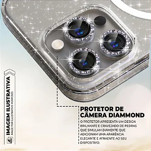 Capa para iPhone 17 Pro Max - MagSafe Glitter - Gshield