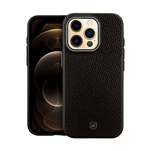 Capa para iPhone 12 Pro - Magsafe TechCouro - Preta - Gshield