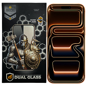 Película para iPhone 17 Pro Max - Dual Glass Preta - Gshield