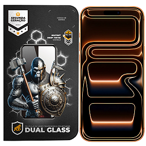 Película para iPhone 17 Pro Max - Dual Glass Preta - Gshield