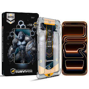 Película para iPhone 17 Pro Max - Fosca Antirreflexo com Aplicador - Survivor - Gshield