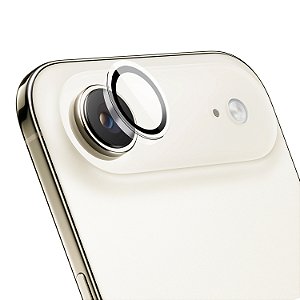 Protetor de Lente para iPhone Air - Survivor - Transparente com molde aplicador - Frame para câmera - Gshield