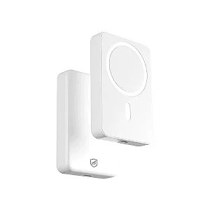 REEMBALADO - Carregador Portátil Wireless MagPower 5.000 mAh - Branco - Gshield