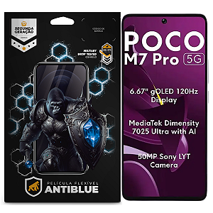 Película para Xiaomi Poco M7 Pro 5G - AntiBlue - Gshield