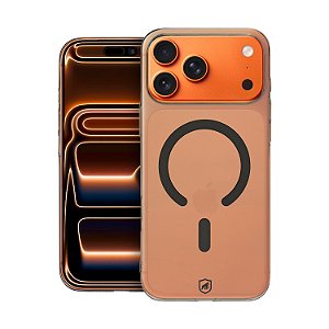 Capa para iPhone 17 Pro Max - Crystal Slim Magsafe - NÃO AMARELA - Titanium - Gshield
