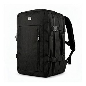 Mochila Mala de Mão Expansível para Viagem 38L com Compartimento Acolchoado para Notebook até 17'' Resistente à Água - Gshield