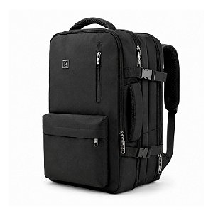 Mochila Bolsa de Viagem Impermeável 33L Expansível com Compartimento Acolchoado para Notebook até 17'' - Symetric - Gshield