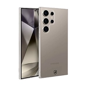 Capa para Samsung Galaxy S24 Ultra - Crystal Slim - NÃO AMARELA - Gshield