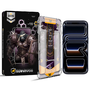 Película para iPhone 17 Pro - Privacidade com Aplicador - Survivor - Gshield