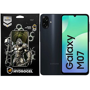 Kit Película Frontal + Traseira para Samsung Galaxy M07 4G - Proteção Completa - Gshield