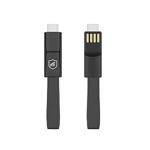 Cabo curto Slim 3 em 1 - Micro USB / Lightning / Tipo C - Gshield