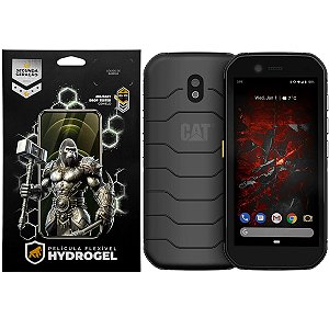 Kit Película Frontal + Traseira para Cat Caterpillar S42 H+ - Proteção Completa - Gshield