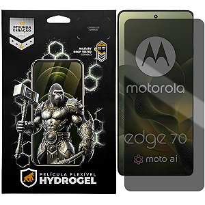 Película para Motorola Edge 70 - Privacidade Hydrogel - Gshield