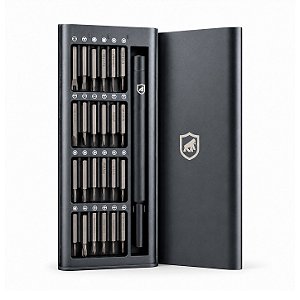 Conjunto Estojo Magnético Chaves de Precisão Armor para Reparos - 24 Peças  - Gshield