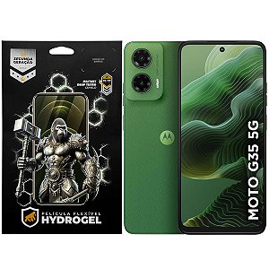 Kit Película Frontal + Traseira para Motorola Moto G35 - Proteção Completa - Gshield