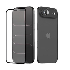 Kit Full Protection para iPhone Air - Película de Vidro + Protetor de Lente 9H - Gshield