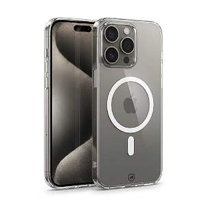 Capa para iPhone 15 Pro - Crystal Slim Magsafe - NÃO AMARELA - Transparente - Gshield