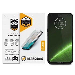 Kit Capa Dual Shock e Película de Nano Vidro para Motorola Moto G7 Plus -  Gshield