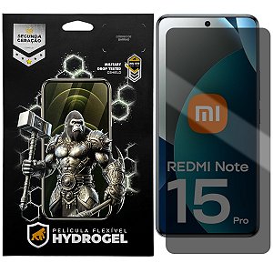 Película para Xiaomi Redmi Note 15 Pro 4G - Privacidade Hydrogel - Gshield