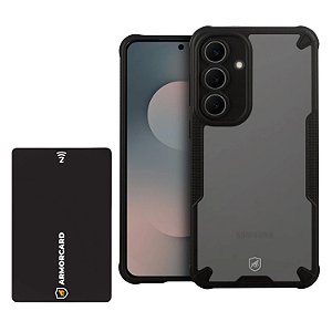Kit Capa Rugged Shield para Samsung Galaxy S25 FE + ArmorCard - Gshield