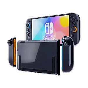 Kit Capa Crystal Slim para Nintendo Switch 2 + Película Hydrogel Fosca - Gshield