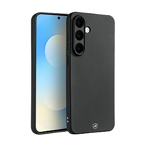 Capa para Samsung Galaxy S25 FE - Silicon Veloz - Preta - Gshield