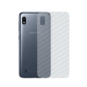 Película para Samsung Galaxy A10 - Traseira de Fibra de Carbono - Gshield