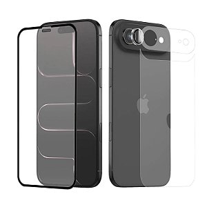 Kit Proteção Completa para iPhone Air – Películas Frontal e Traseira + Protetor de Lente – Gshield