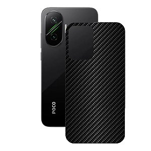 Película para Xiaomi POCO F7 - Traseira de Fibra de Carbono Preta - Gshield