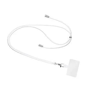 Cordão Phone Strap Flex - Branco - Gshield