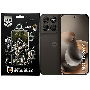Kit Película Frontal + Traseira para Motorola Moto G77 5G - Proteção Completa - Gshield