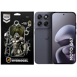 Kit Película Frontal + Traseira para Motorola Moto G67 5G - Proteção Completa - Gshield
